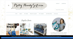 Desktop Screenshot of prettyhandygirl.com
