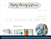 Tablet Screenshot of prettyhandygirl.com